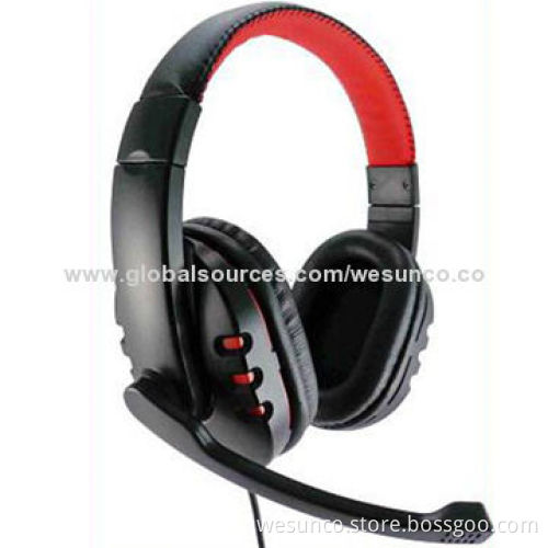 Headphone with microphone for talking